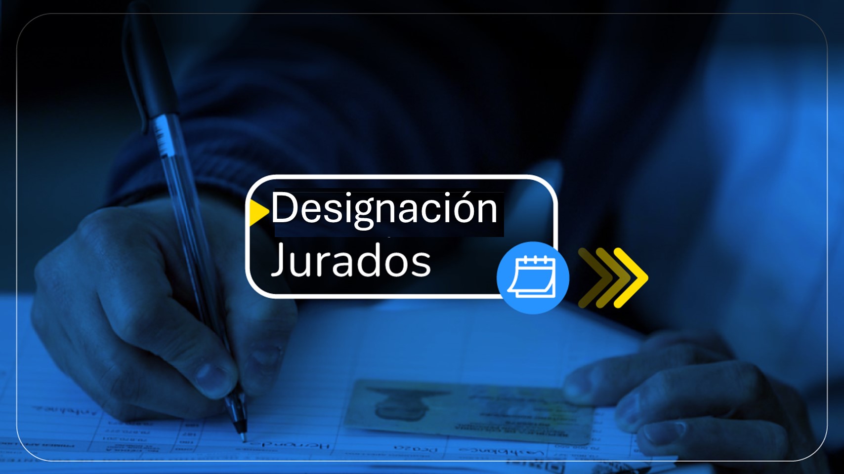 Designación de jurados de votación para las elecciones a Congreso de la República y consultas 2026